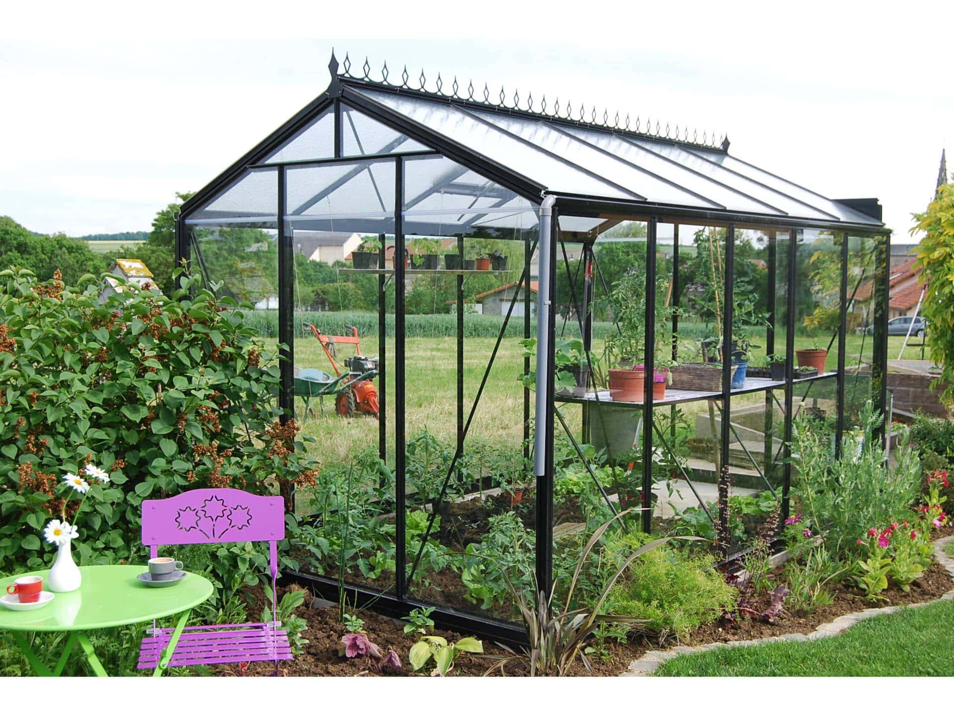 Vitavia R2XH Greenhouse - Width 7 ft 7 in